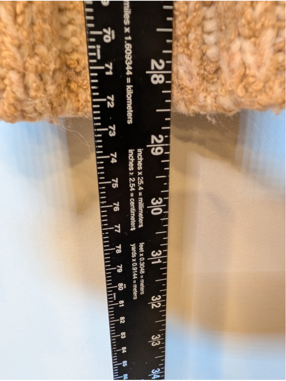 American Eagle Striped Chunky Knit Cardigan Sweater Cozy Neutral XL Extra Large - Picture 4 of 9